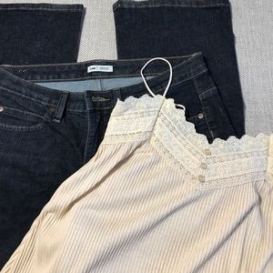 Jeans and top outfit bundle